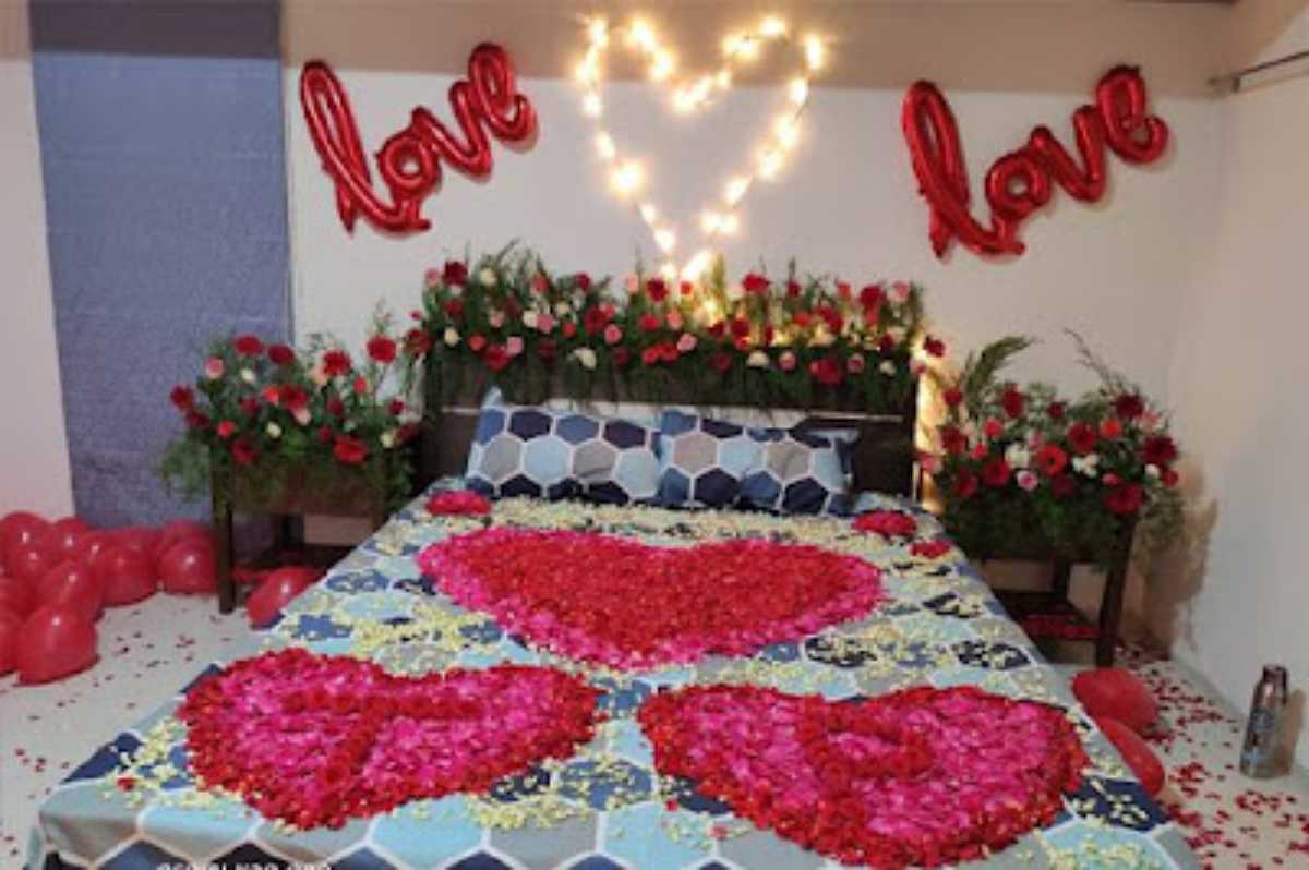 suhagrat bed decoration, suhagrat tips, suhagrat ki raat