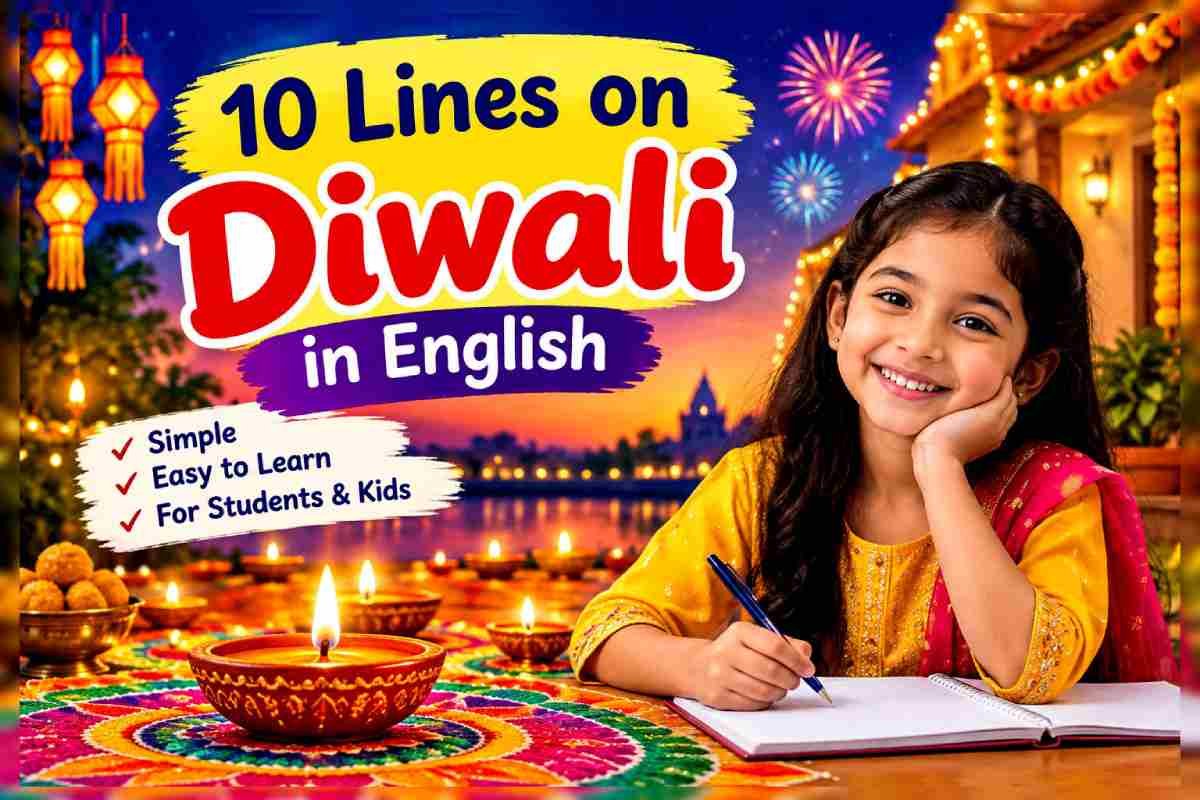 10 Lines on Diwali in English, short essay on diwali, 10 lines on dipawali